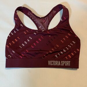Victoria Sport Size Small NWOT sports bra dark purple